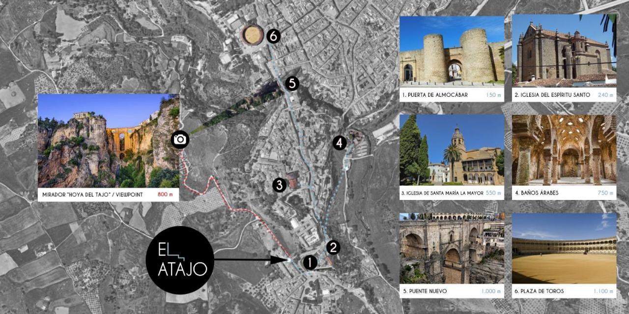 Apartamento El Atajo Ronda Luaran gambar